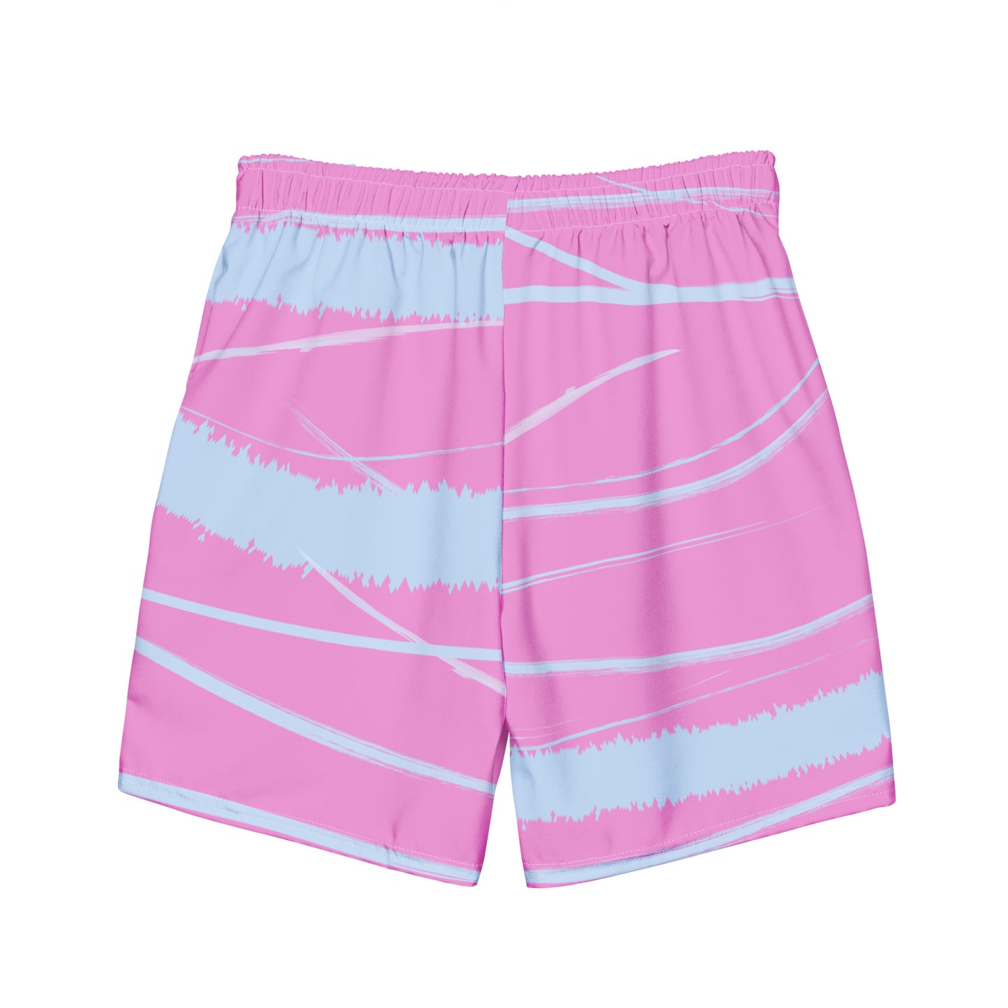 J.Evans pink & blue Men's swim trunks