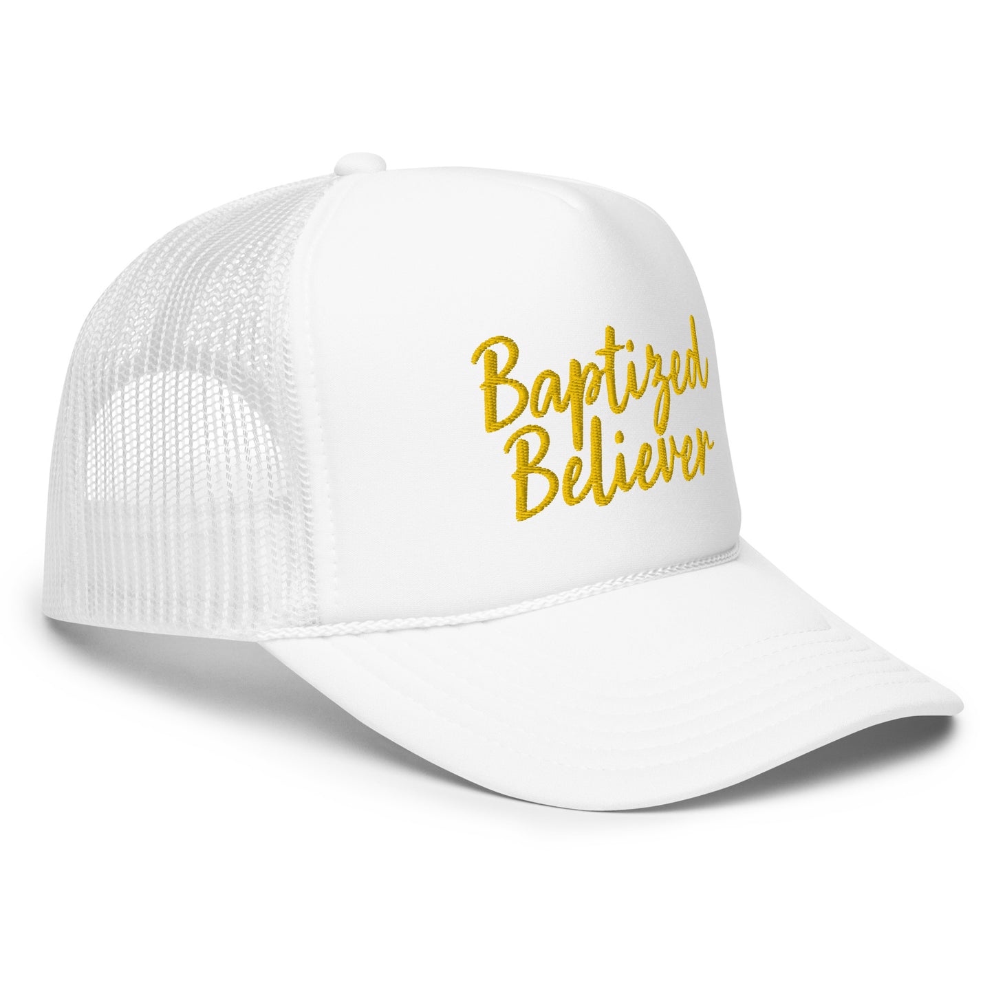 Baptized Believer Foam trucker hat