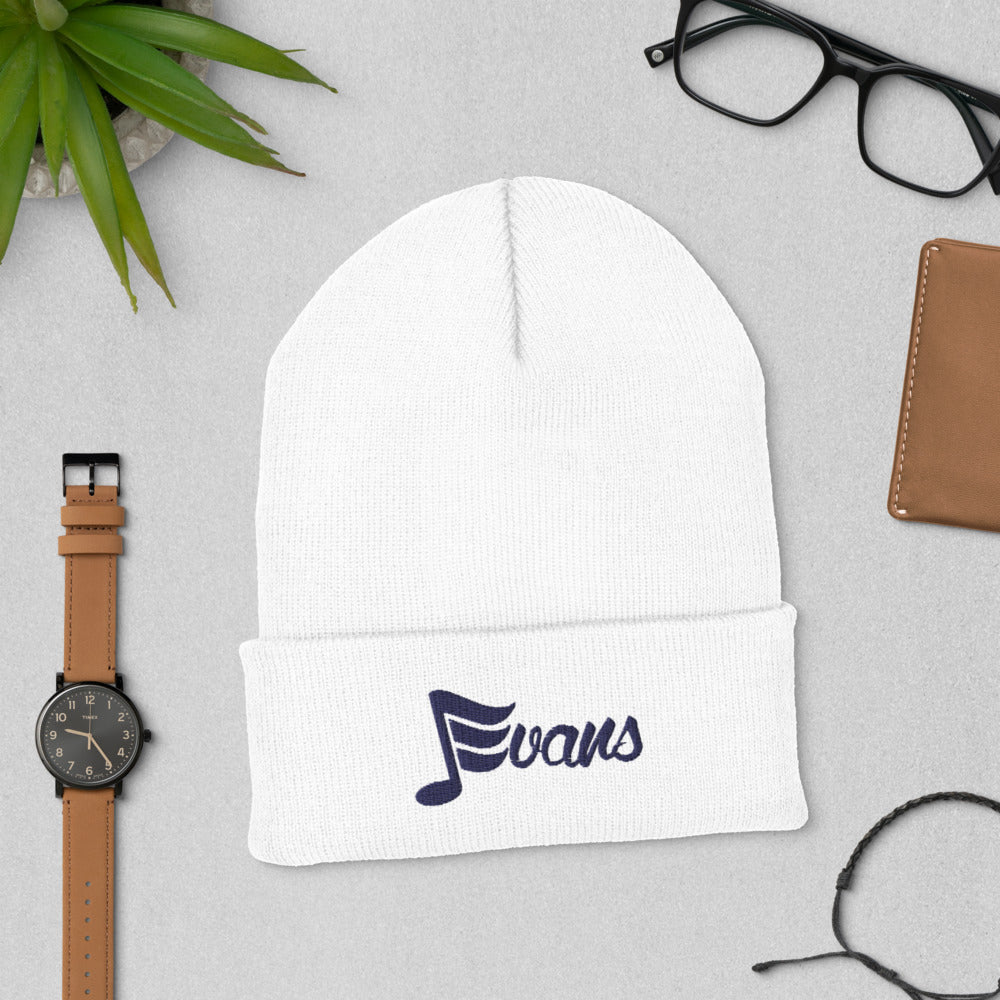 JEvans logo Cuffed Beanie