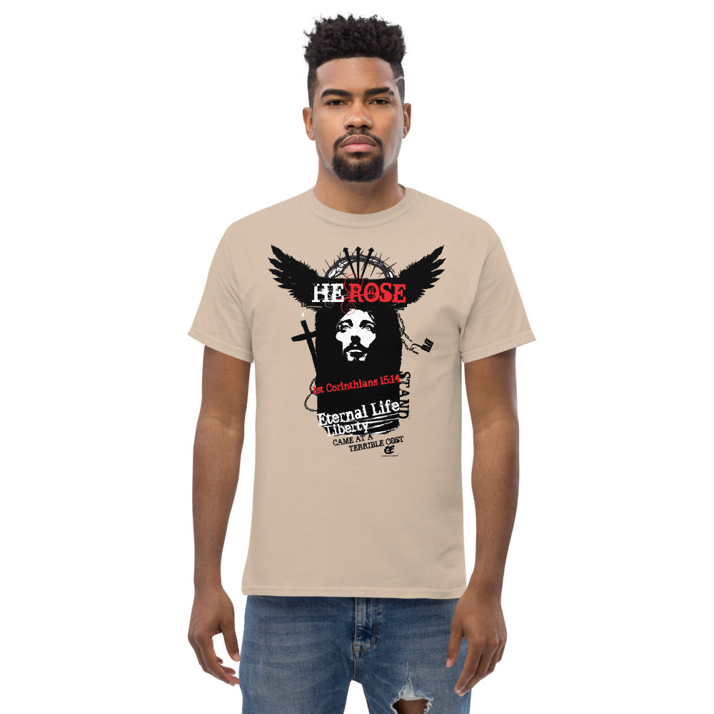 Chosen Elect He Rose wing t-shirt