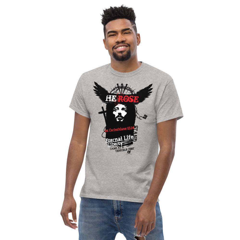 Chosen Elect He Rose wing t-shirt