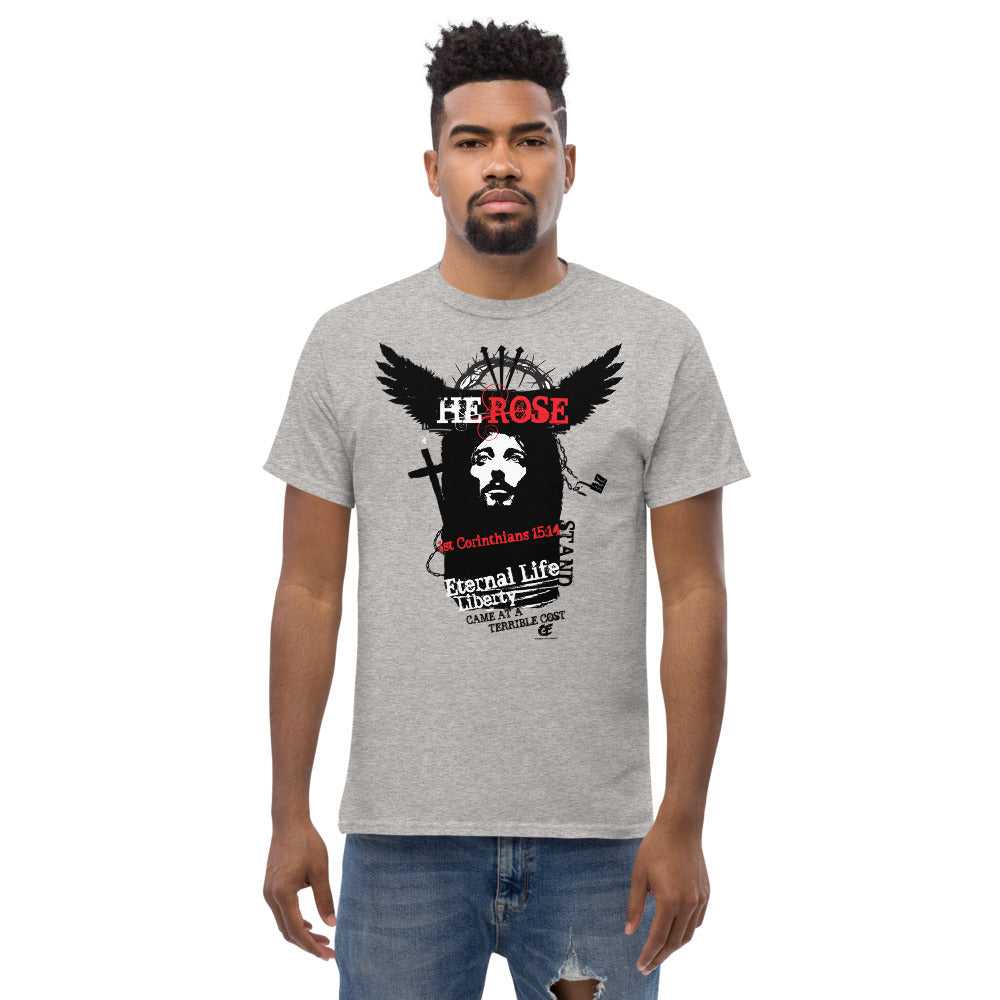 Chosen Elect He Rose wing t-shirt