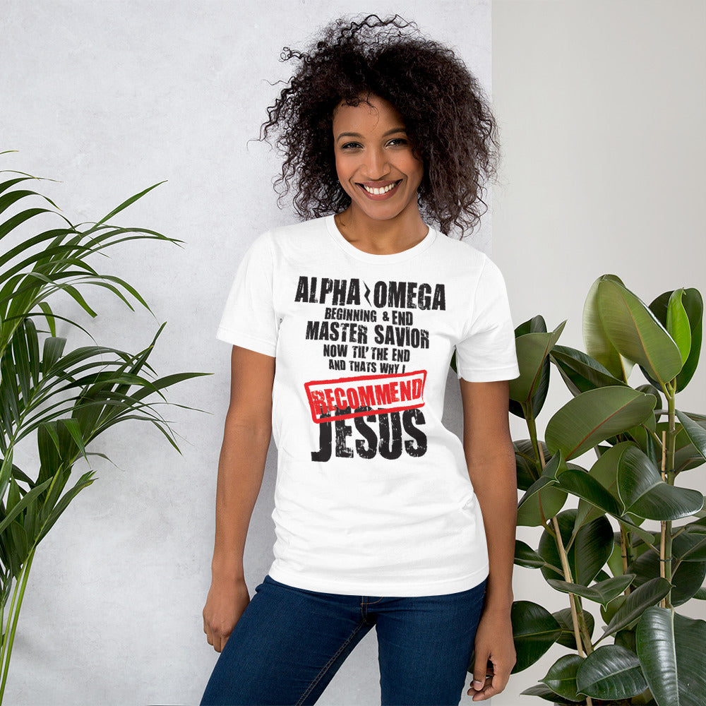 CE’s Rec. Jesus Short-Sleeve Unisex T-Shirt