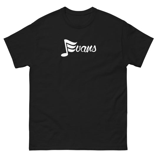 J Evans white logo T-Shirt